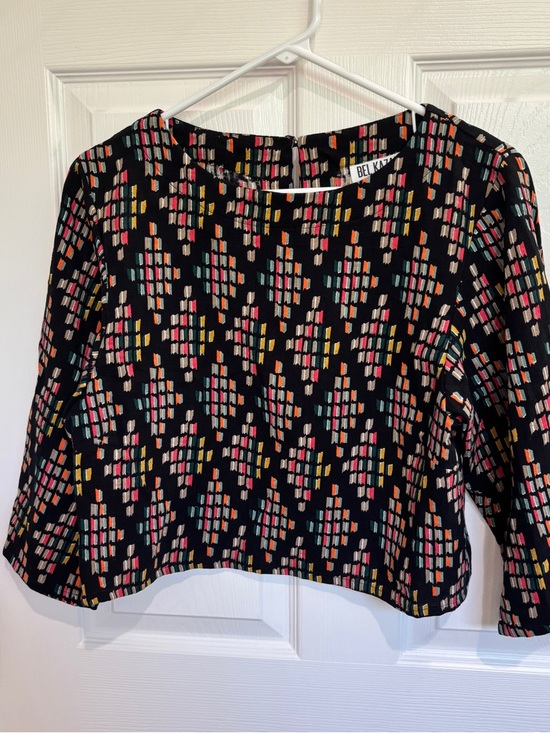 Anthropologie Tops - Anthropologie Bel Kazan printed top | Size L
